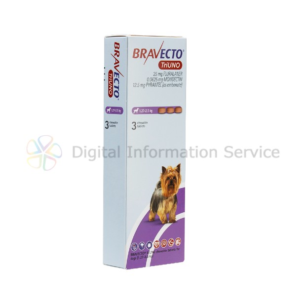 ブラベクトトリウノチュアブル錠の画像