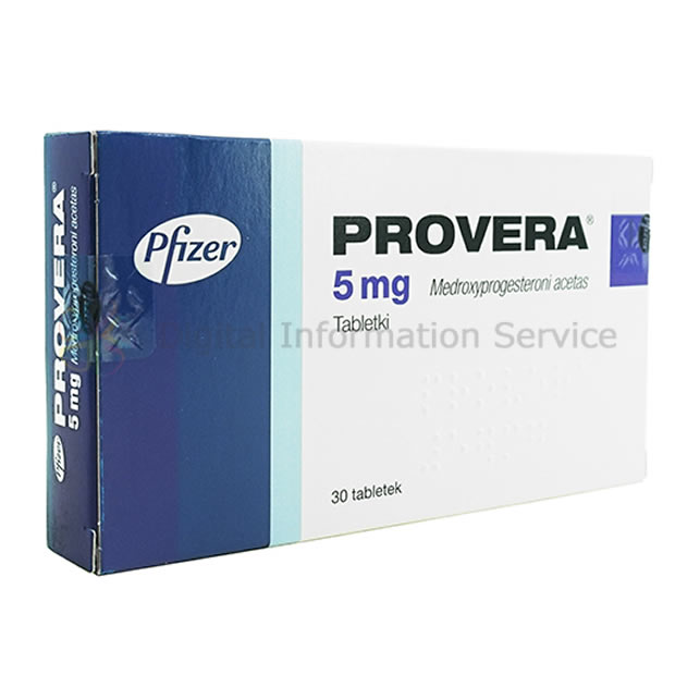 プロベラ/Provera (メドロキシプロゲステロン/Medroxyprogesterone)